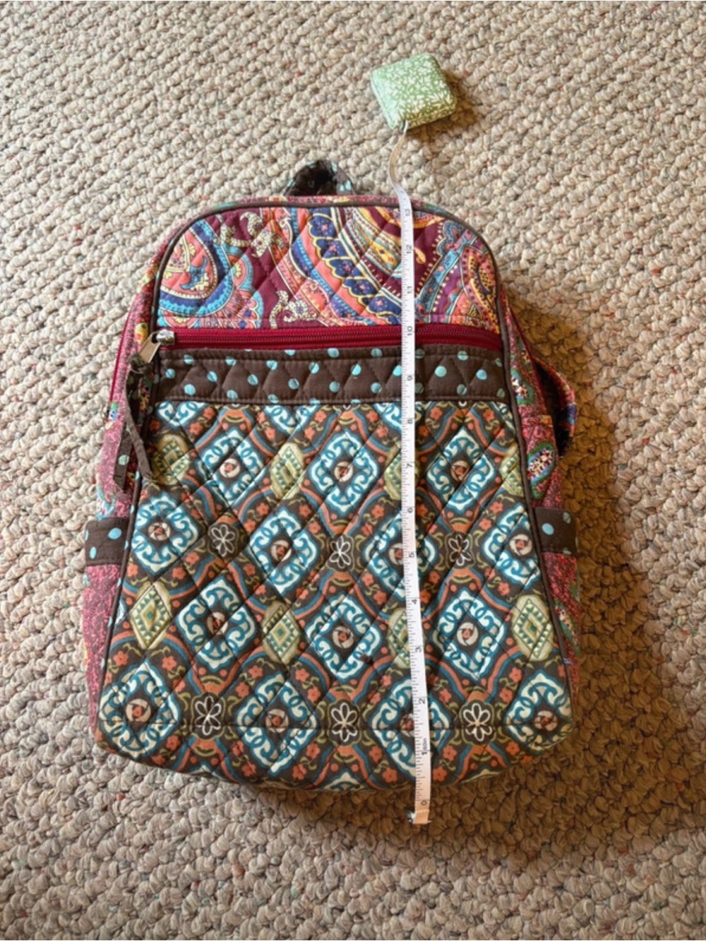 Vera Bradley Quilted Backpack